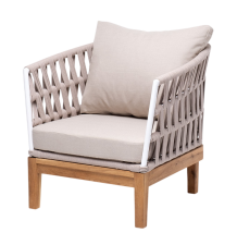 Кресло плетеное для уличных кафе и ресторанов